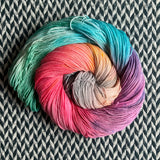 SUNSET BEACH -- dyed to order -- choose your yarn base