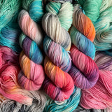 SUNSET BEACH -- dyed to order -- choose your yarn base