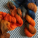 BEAUTI-FALL -- Broadway sparkle sock yarn -- ready to ship