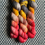 DRUMLINE -- *Half-skein* Times Square sock yarn -- ready to ship