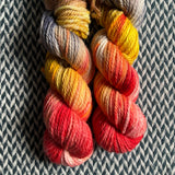 DRUMLINE -- dyed to order yarn -- choose your yarn base