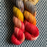 DRUMLINE -- Greenwich Village DK yarn -- ready to ship