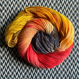 DRUMLINE -- dyed to order yarn -- choose your yarn base