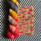 DRUMLINE -- Times Square sock yarn -- ready to ship