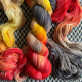 DRUMLINE -- Times Square sock yarn -- ready to ship