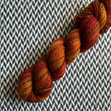 SPICE-TACULAR -- Wave Hill zebra fingering yarn -- ready to ship