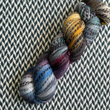 REMIX -- Wave Hill zebra fingering yarn -- ready to ship