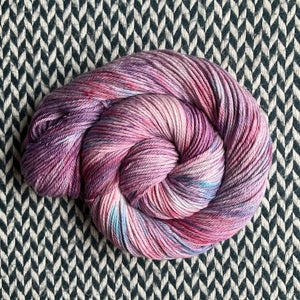 BERRIES AND CREAM -- Brooklyn Bridge worsted yarn -- ready to ship