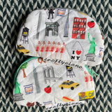 IN TRANSIT -- small notion pouch with zipper -- ready to ship