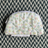 Cute Flowers -- small notion pouch with zipper -- ready to ship