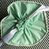 CUTE FLOWERS -- project bag -- ready to ship