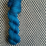 BLUE AGATE -- Broadway sparkle sock yarn -- ready to ship