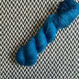 BLUE AGATE -- dyed to order -- choose your yarn base