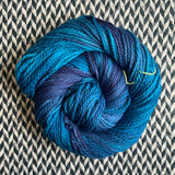 BLUE AGATE -- Flushing Meadows bulky yarn -- ready to ship