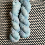 COOL ICE -- Broadway sparkle sock yarn -- ready to ship