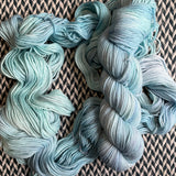 COOL ICE -- dyed to order -- choose your yarn base