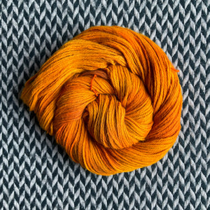 AUTUMN ORANGE -- Central Park alpaca sport -- ready to ship