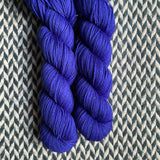 BLUE NOTE -- Half-Skein -- Times Square sock yarn -- ready to ship