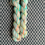 Springtime Symphony -- mini-skein -- Times Square sock yarn -- ready to ship