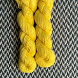 SUNFLOWER -- Half-Skein -- Times Square sock yarn -- ready to ship