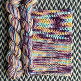 Twilight Symphony -- mini-skein -- Times Square sock yarn -- ready to ship