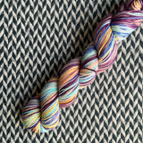 TWILIGHT SYMPHONY -- Half-Skein -- Times Square sock yarn -- ready to ship