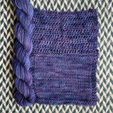 Violet Variety -- mini-skein -- Times Square sock yarn -- ready to ship