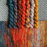 Autumn Skies *7 Mini-Skein Set* -- Brooklyn Bridge worsted yarn -- ready to ship