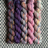 Music of My Youth *5 Mini-Skein Set* -- Greenwich Village DK yarn -- ready to ship