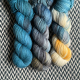 ANTARCTICA TRIO *3 Skein Set* -- Greenwich Village DK yarn -- ready to ship