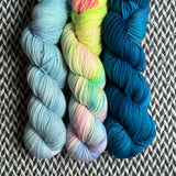 COOLING TRIO *3 Skein Set* -- Greenwich Village DK yarn -- ready to ship