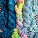 COOLING TRIO *3 Skein Set* -- Greenwich Village DK yarn -- ready to ship