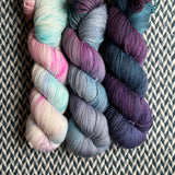 OPAL TRIO *3 Skein Set* -- Broadway sparkle sock yarn -- ready to ship