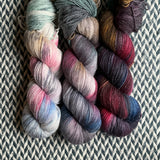 REMIX TRIO *3 Skein Set* -- Broadway sparkle sock yarn -- ready to ship