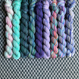 Playtime *9 Mini-Skein Set* -- Times Square sock yarn -- ready to ship