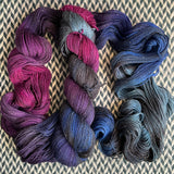 PLUTO -- Broadway sparkle sock yarn -- ready to ship