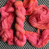 SNAP DRAGONS -- Broadway sparkle sock yarn -- ready to ship