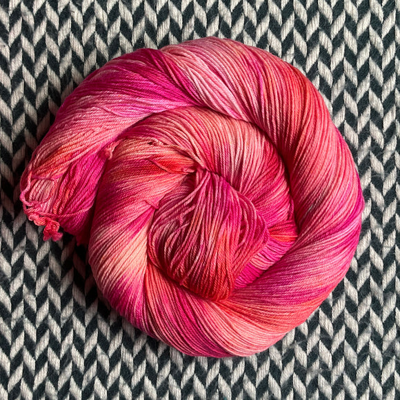 HIBISCUS -- Times Square sock  yarn -- ready to ship