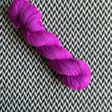 HIGHLIGHTER PURPLE -- Broadway sparkle sock yarn -- ready to ship