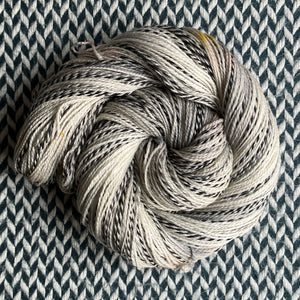 PAWSIBILITY -- Wave Hill zebra fingering yarn -- ready to ship