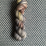 CATTITUDE -- Wave Hill zebra fingering yarn -- ready to ship