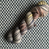 CATTITUDE -- Wave Hill zebra fingering yarn -- ready to ship