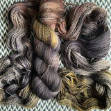 PURRSONALITY -- Wave Hill zebra fingering yarn -- ready to ship