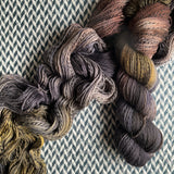 PURRSONALITY -- Wave Hill zebra fingering yarn -- ready to ship