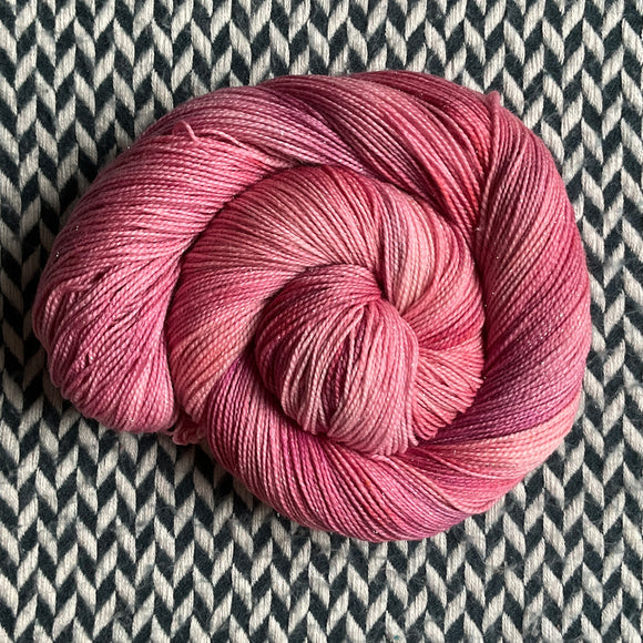 DESERT ROSE -- Broadway sparkle sock yarn -- ready to ship