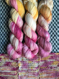 BELLINI WITH A SIDE OF FRIES -- Crown Heights alpaca/silk fingering yarn -- ready to ship