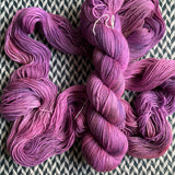 CONE FLOWER -- dyed to order -- choose your yarn base