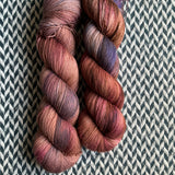HIKING AT PAINT ROCK -- Times Square sock  yarn -- ready to ship