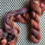 HIKING AT PAINT ROCK -- Times Square sock  yarn -- ready to ship