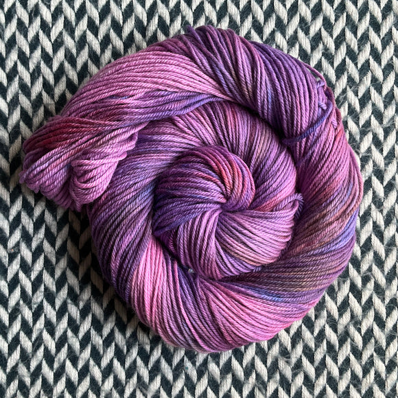 CONE FLOWER -- dyed to order -- choose your yarn base